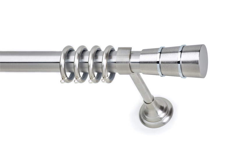 Anartisi Κουρτινόξυλο Φ35 Dilos Νίκελ Σατινέ